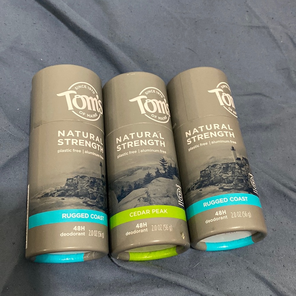 Toms of Maine deodorant 3 pack
